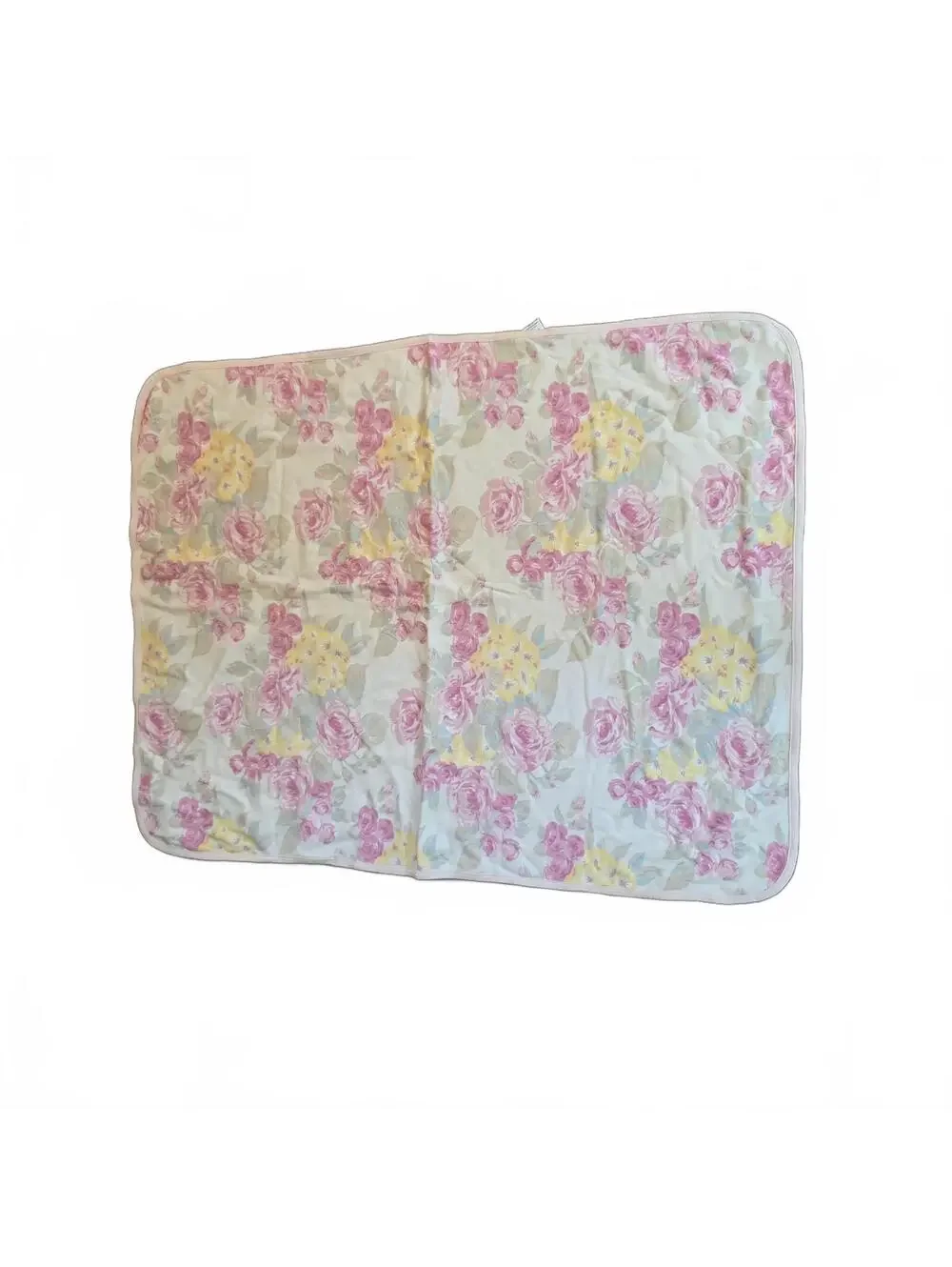 Baby GAP Factory Store Floral Cotton Blanket 2-Ply Shabby CottageCore VTG Y2K